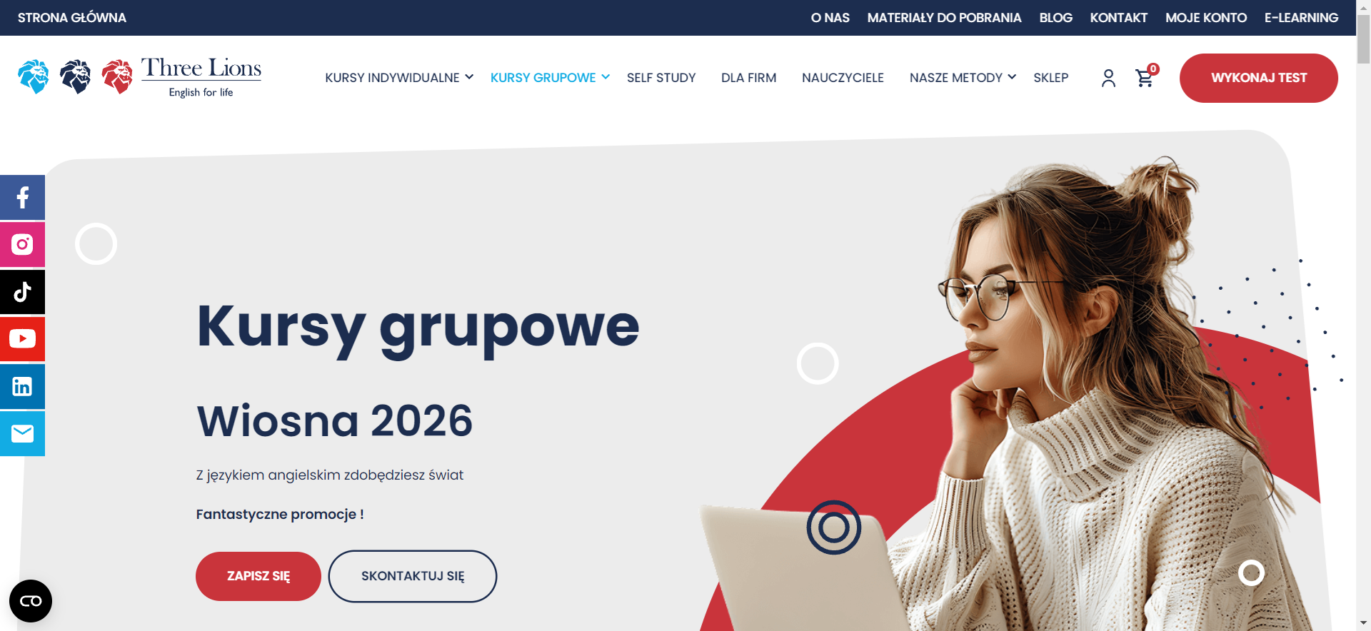 Nauka angielskiego z domu - jak kursy online łączą wygodę z efektywnością?