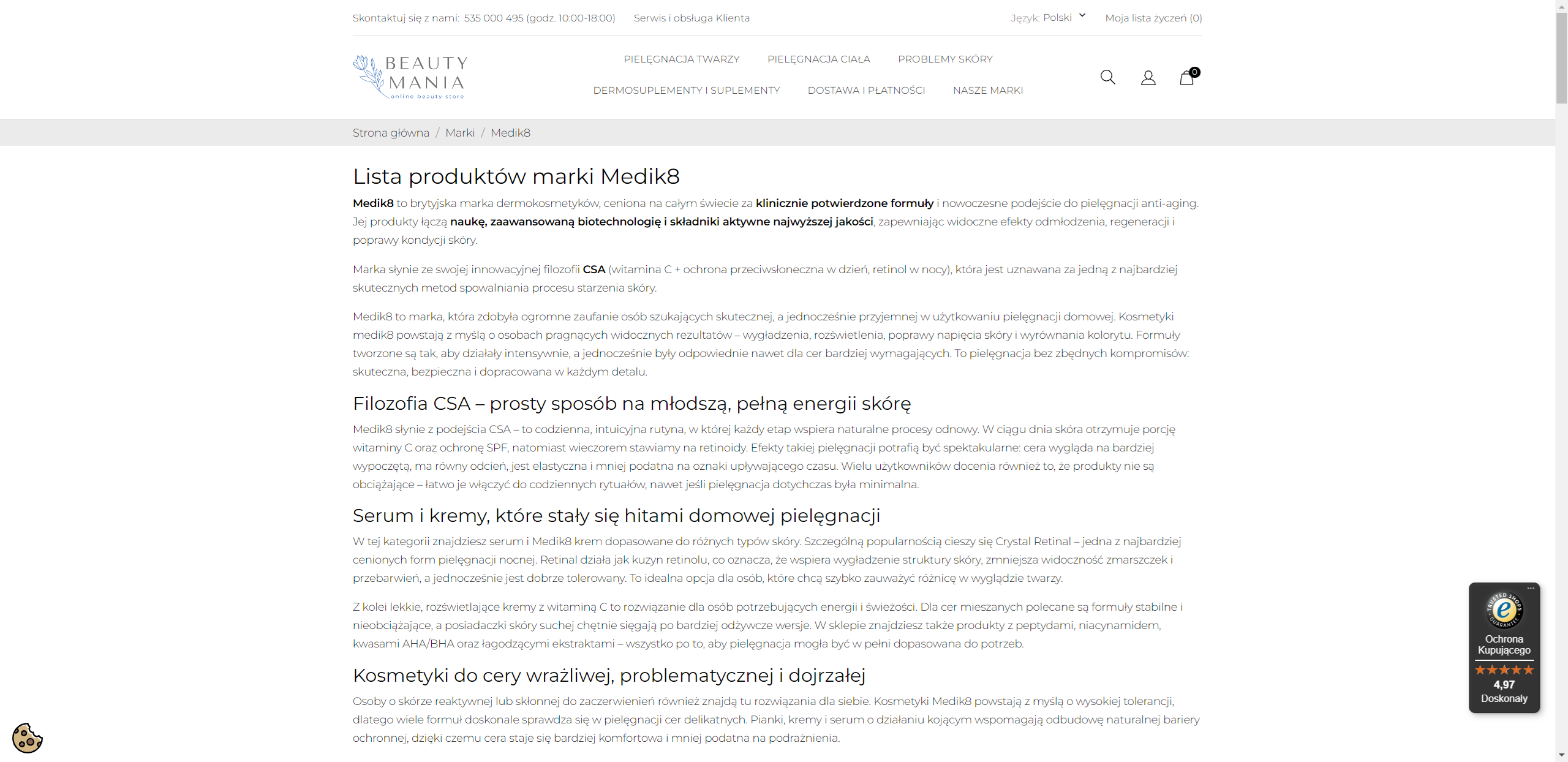 Medik8 - naukowe podejście do skutecznej pielęgnacji anti-aging